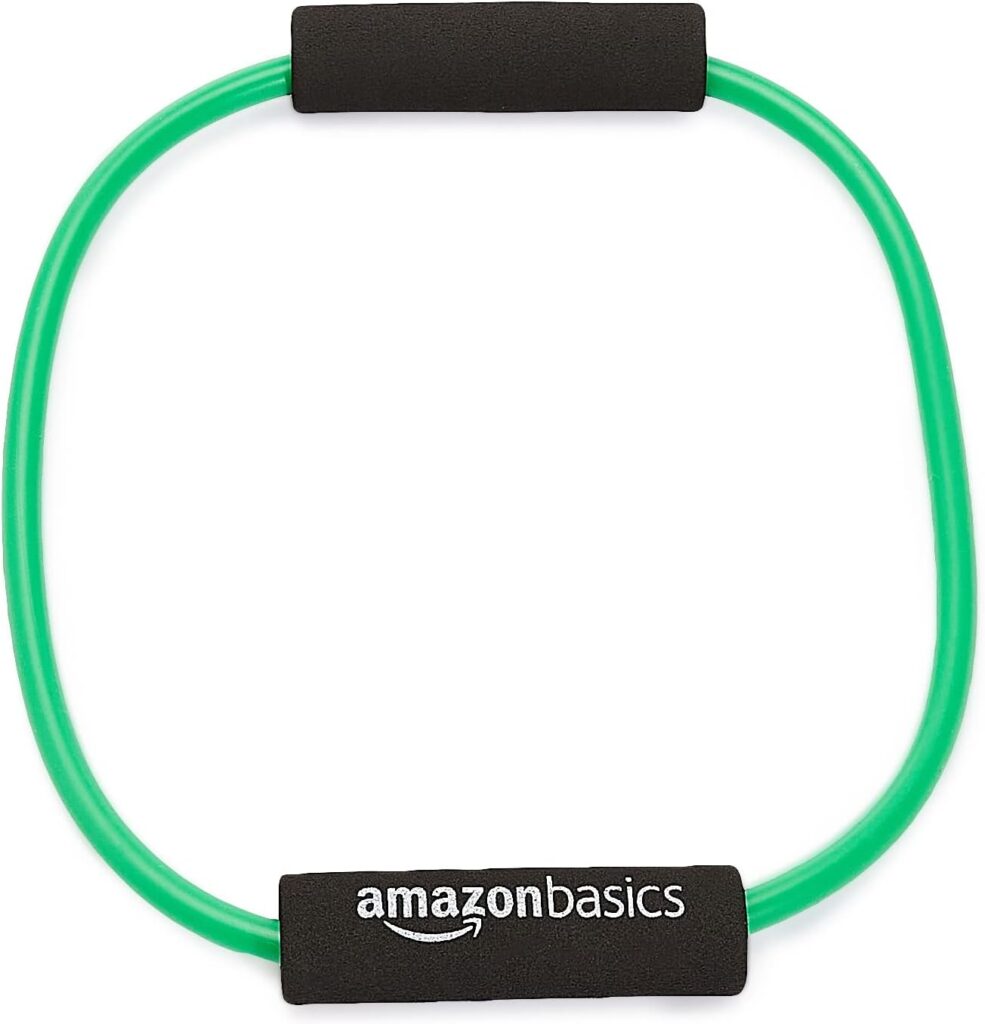 AmazonBasics Resistance Toning Tube for Chest Exercises,8 Shape AmazonBasics Resistance Toning Tube for Chest Exercises,8 Shape