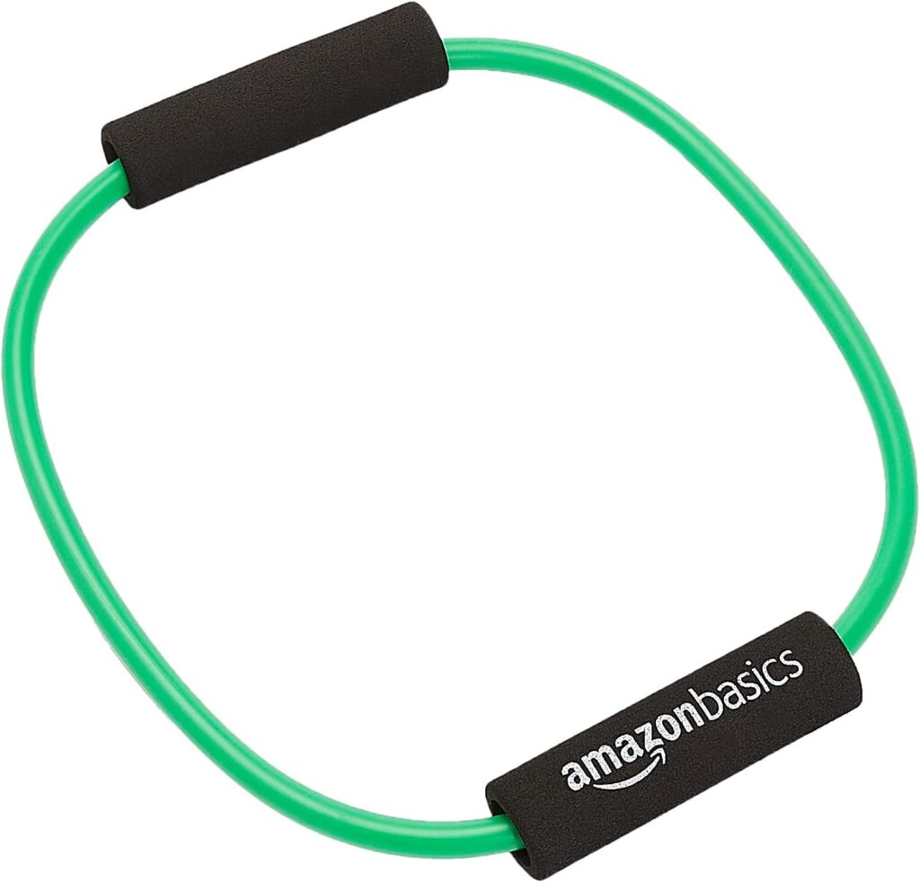 AmazonBasics Resistance Toning Tube for Chest Exercises,8 Shape AmazonBasics Resistance Toning Tube for Chest Exercises,8 Shape