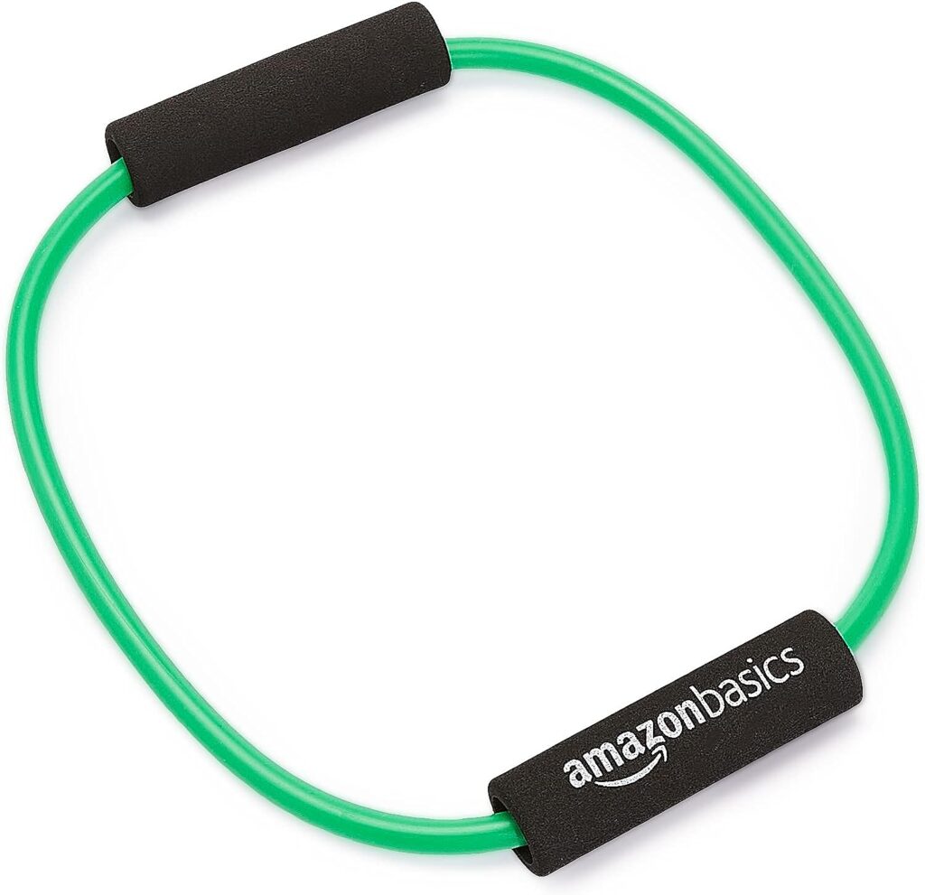 AmazonBasics Resistance Toning Tube for Chest Exercises,8 Shape AmazonBasics Resistance Toning Tube for Chest Exercises,8 Shape