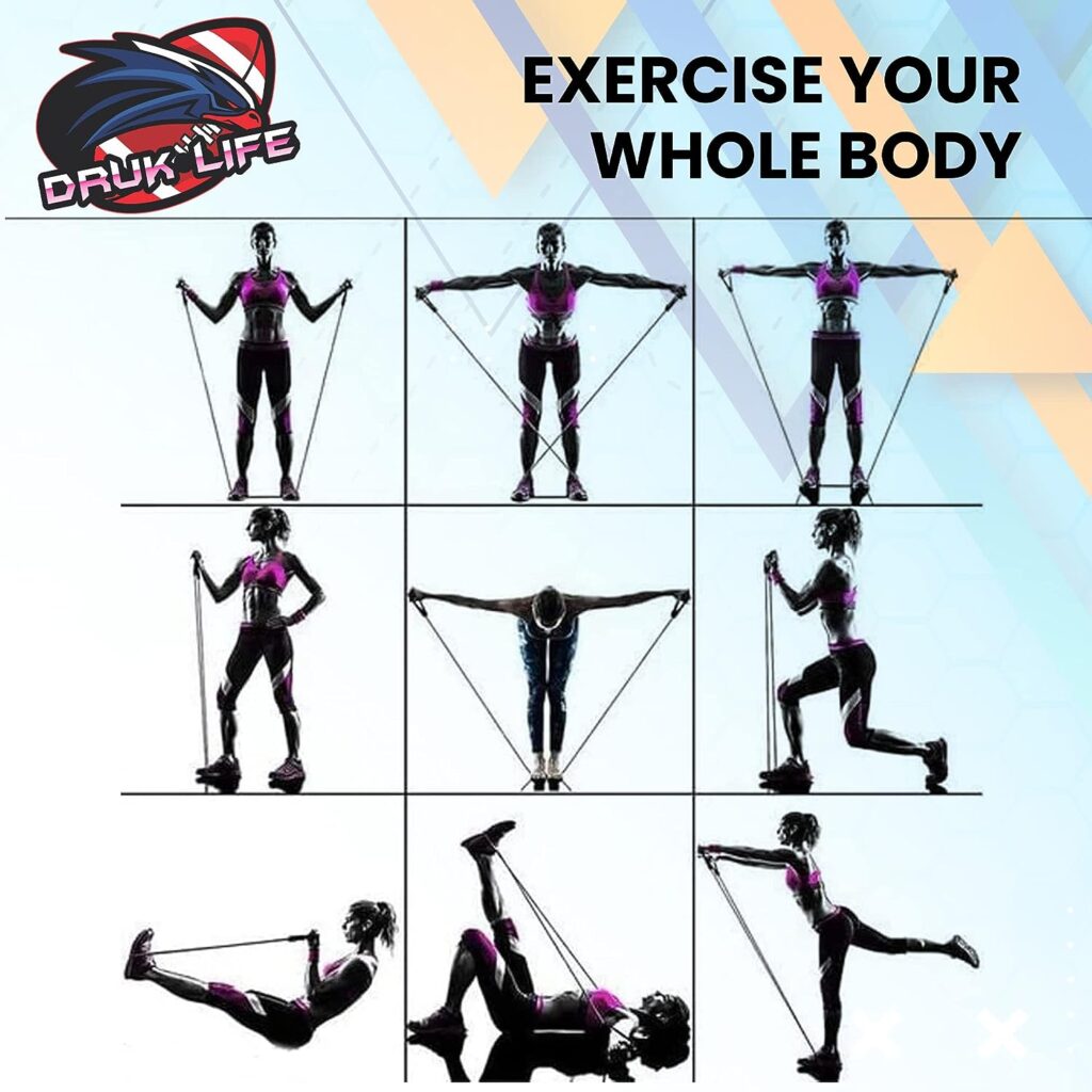 druk life Natural Rubber Double Toning Tube, Exercise Resistance Tube, Stretching Tube, Full Body Workout, Toning Tube, Gym Exercise Equipment, Fitness Accessories, Elastic Band For Men  Women (Grey) druk life Natural Rubber Double Toning Tube, Exercise Resistance Tube, Stretching Tube, Full Body Workout, Toning Tube, Gym Exercise Equipment, Fitness Accessories, Elastic Band For Men  Women (Grey)