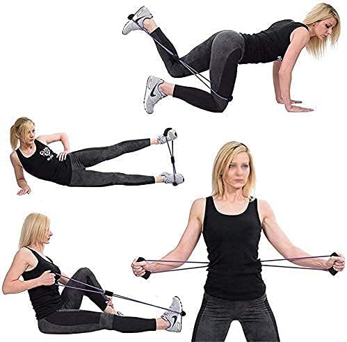 FRIDOBURD Resistance Yoga Tube Band - 6.8kg (15lbs) Figure 8 Shaped Latex Tube, Soft Chest Expander Fitness Exercise, Workout Chest Arm  Shoulder Stretch Exercise Equipment (Colour May Vary) (1) FRIDOBURD Resistance Yoga Tube Band - 6.8kg (15lbs) Figure 8 Shaped Latex Tube, Soft Chest Expander Fitness Exercise, Workout Chest Arm  Shoulder Stretch Exercise Equipment (Colour May Vary) (1)