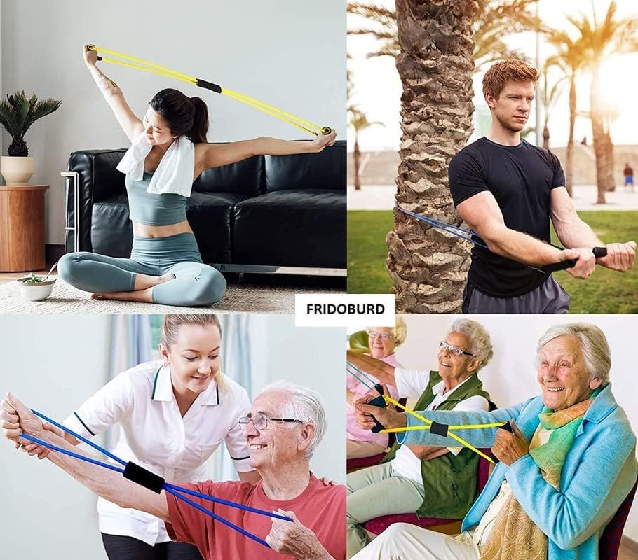 FRIDOBURD Resistance Yoga Tube Band Review