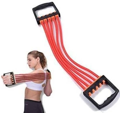 Gadget Deals Chest Expander - Developer Flexor Chest Expander for Men, 5 Removable Latex Ropes - Chest Exercise Equipment, Chest Pull Expander,Chest Workout Equipment,Shoulder Expander for Men Women Gadget Deals Chest Expander - Developer Flexor Chest Expander for Men, 5 Removable Latex Ropes - Chest Exercise Equipment, Chest Pull Expander,Chest Workout Equipment,Shoulder Expander for Men Women