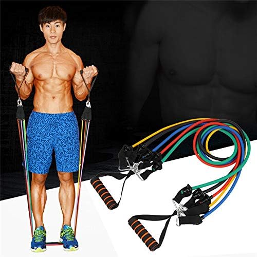 Generic Men’s Portable Chest Expander Puller Exercise Crossfit Muscle Training Rope Fitness Resistance Cable Rope Tube Resistance Bands Review