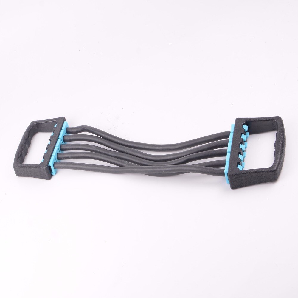 Generic Portable Indoor Sports Men Chest Expander Puller Exercise Fitness Resistance Cable Rope Tube Yoga 5 Resistance Bands Color Blue Generic Portable Indoor Sports Men Chest Expander Puller Exercise Fitness Resistance Cable Rope Tube Yoga 5 Resistance Bands Color Blue