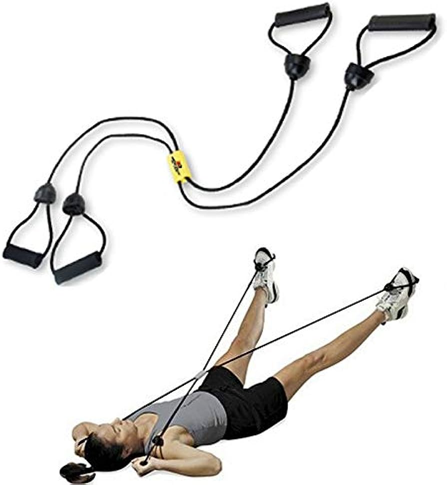 Generic Portable Indoor Sports Men Chest Expander Puller Exercise Fitness Resistance Cable Rope Tube Yoga 5 Resistance Bands Color Black Generic Portable Indoor Sports Men Chest Expander Puller Exercise Fitness Resistance Cable Rope Tube Yoga 5 Resistance Bands Color Black