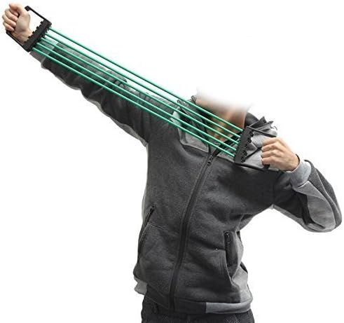 HARIHOME Latex Tube Exerciser Resistance Cable Bands Fitness Puller Rubber Chest Expander Pull Stretcher Gym Muscle Training (Rubber-Chest Expander) HARIHOME Latex Tube Exerciser Resistance Cable Bands Fitness Puller Rubber Chest Expander Pull Stretcher Gym Muscle Training (Rubber-Chest Expander)