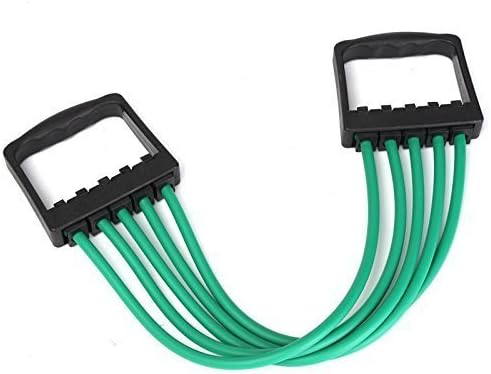 HARIHUB Latex Tube Exerciser Resistance Cable Bands Fitness Puller Rubber Chest Expander Pull Stretcher Gym Muscle Training (Rubber-Chest Expander) HARIHUB Latex Tube Exerciser Resistance Cable Bands Fitness Puller Rubber Chest Expander Pull Stretcher Gym Muscle Training (Rubber-Chest Expander)