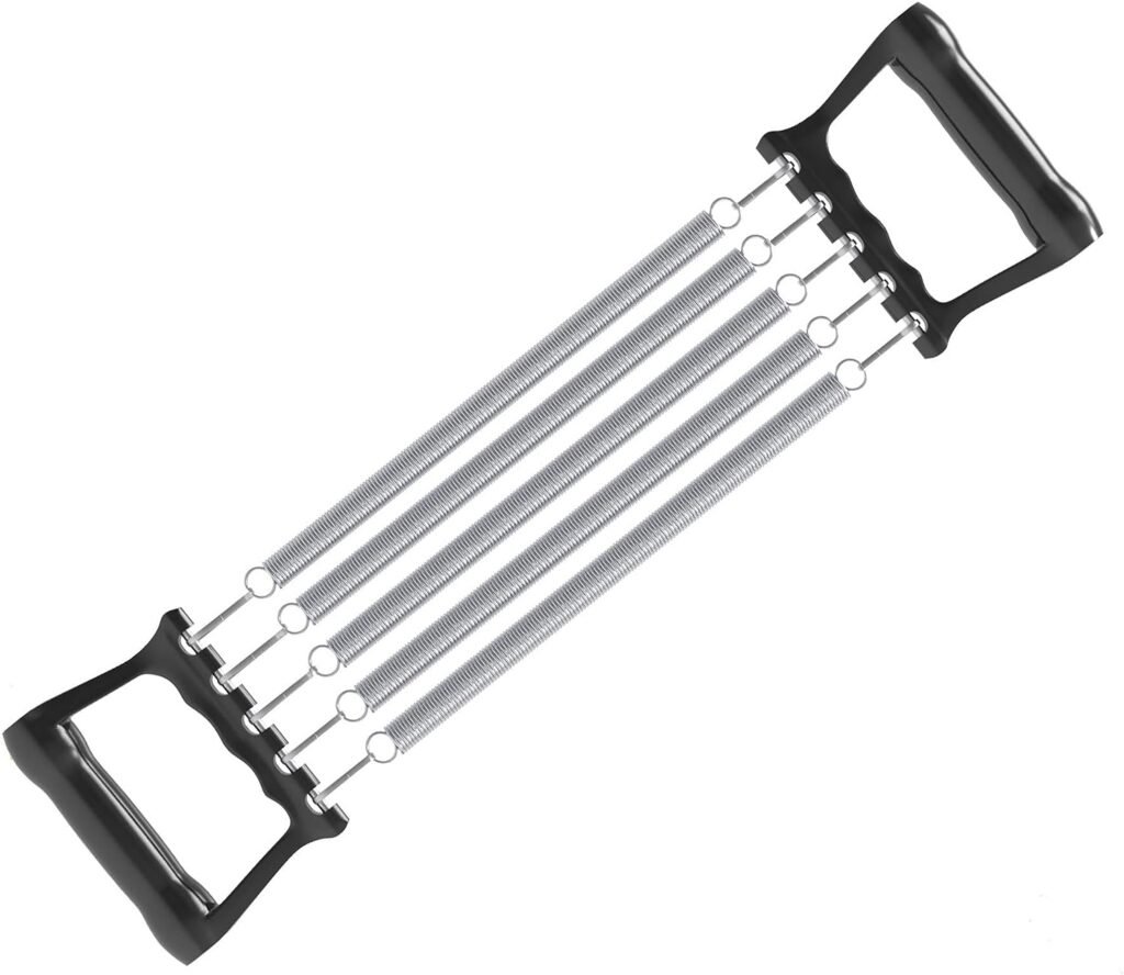 PAXMAX Steel 5 Spring Portable Adjustable Resistance Professional Gym Exercise Chest Pull Expander PAXMAX Steel 5 Spring Portable Adjustable Resistance Professional Gym Exercise Chest Pull Expander