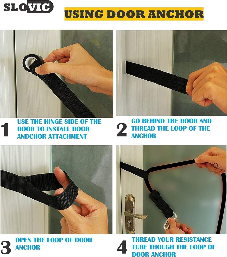 Resistance Tube by SLOVIC (1 Year Warranty) with 30+ Exercise Guide  Foam Handle, Suitable for Home and Gym for Men and Women, Multipurpose Resistance Tube Band (Black 20kg + Blue 10kg= 30kg) Resistance Tube by SLOVIC (1 Year Warranty) with 30+ Exercise Guide  Foam Handle, Suitable for Home and Gym for Men and Women, Multipurpose Resistance Tube Band (Black 20kg + Blue 10kg= 30kg)