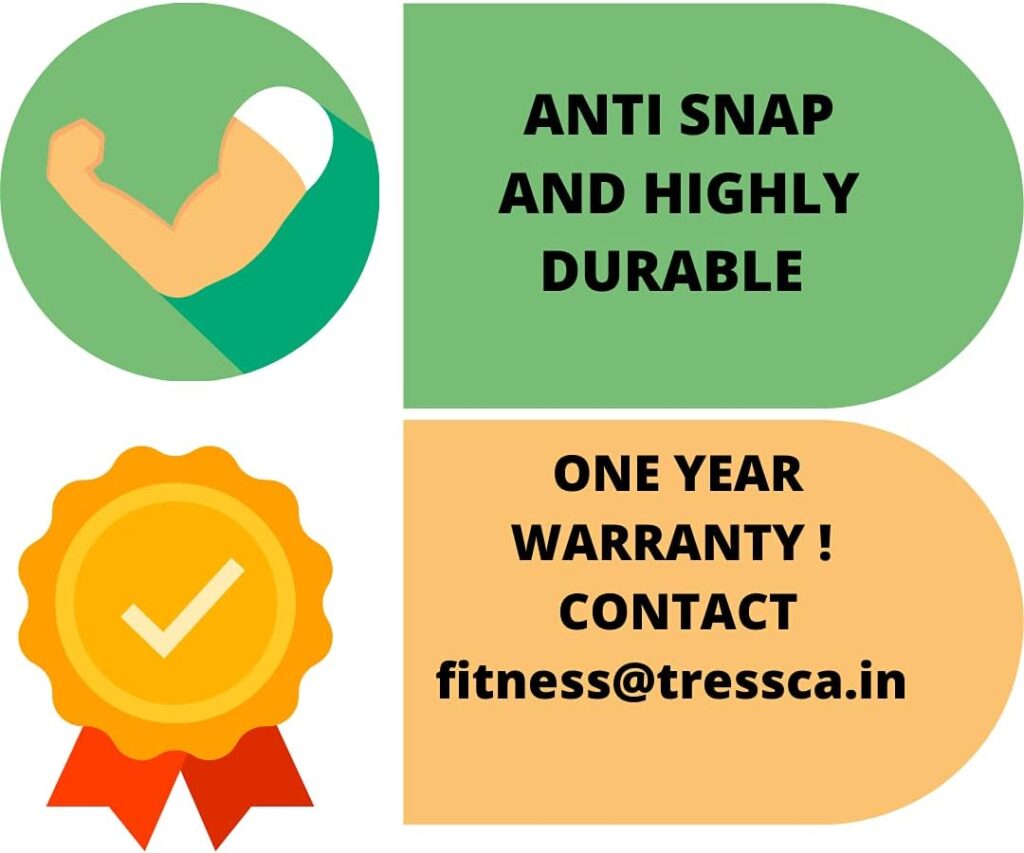 Tressca Resistance Tube with Door Anchor, 1.4 Meter Extra Long, Includes Workout Poster with 40 Workouts, Perfect for Muscle Building, Resistance Training, Home Workouts, Tressca Resistance Tube with Door Anchor, 1.4 Meter Extra Long, Includes Workout Poster with 40 Workouts, Perfect for Muscle Building, Resistance Training, Home Workouts,