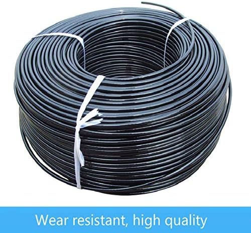 VAQUITA Gym Machine Wire Rope Cable, PU (Polyurethane) Rubber Coated, Available in 6 MM Thickness,10 Meters Length VAQUITA Gym Machine Wire Rope Cable, PU (Polyurethane) Rubber Coated, Available in 6 MM Thickness,10 Meters Length