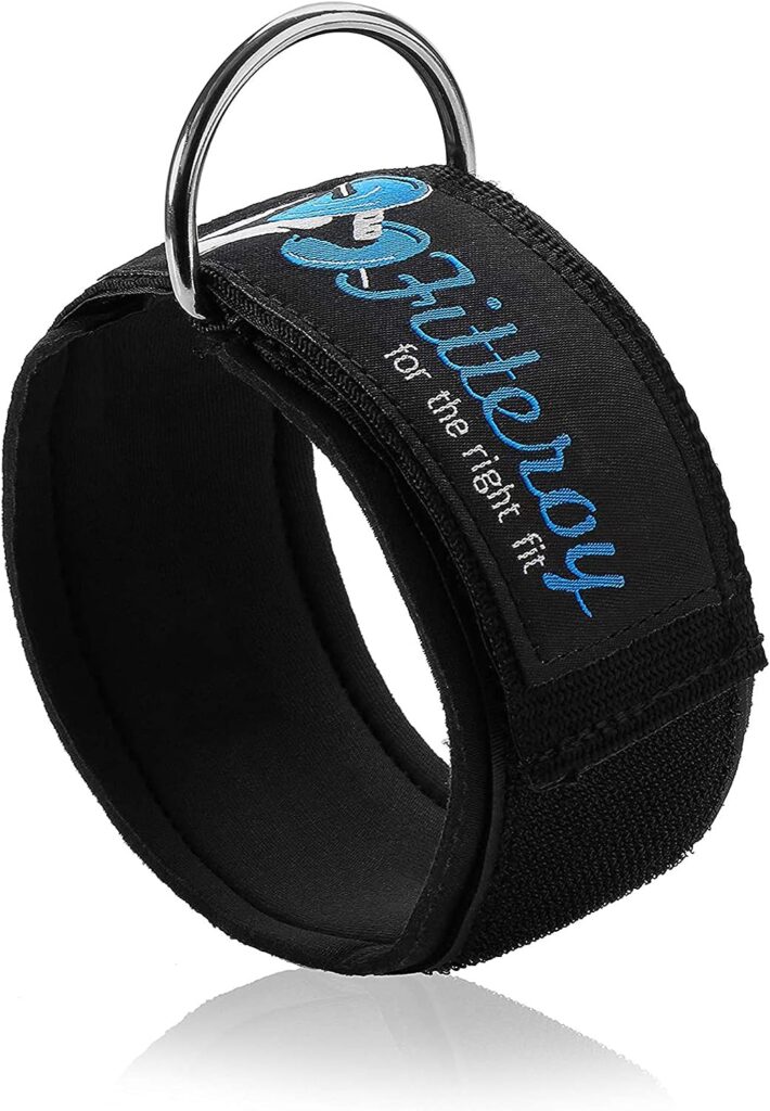 Fitteroy Cable Machine Attachments Handles and Ankle Strap - Gym and Home Gym Accessories - Exercise Handles and Leg Strap for Resistance Bands Fitteroy Cable Machine Attachments Handles and Ankle Strap - Gym and Home Gym Accessories - Exercise Handles and Leg Strap for Resistance Bands